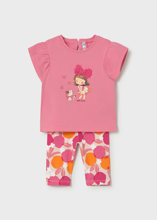 AM Kids - Completo con leggings con cerchi