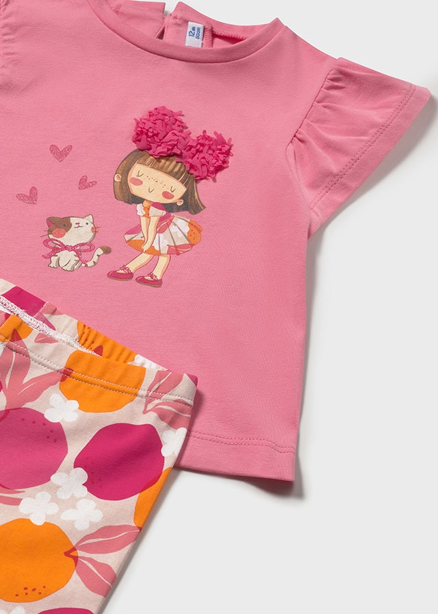AM Kids - Completo con leggings con cerchi