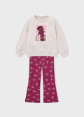 AM Kids - Completo con leggings con stampa Mayoral