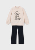 AM Kids - Completo con leggings e felpa Mayoral