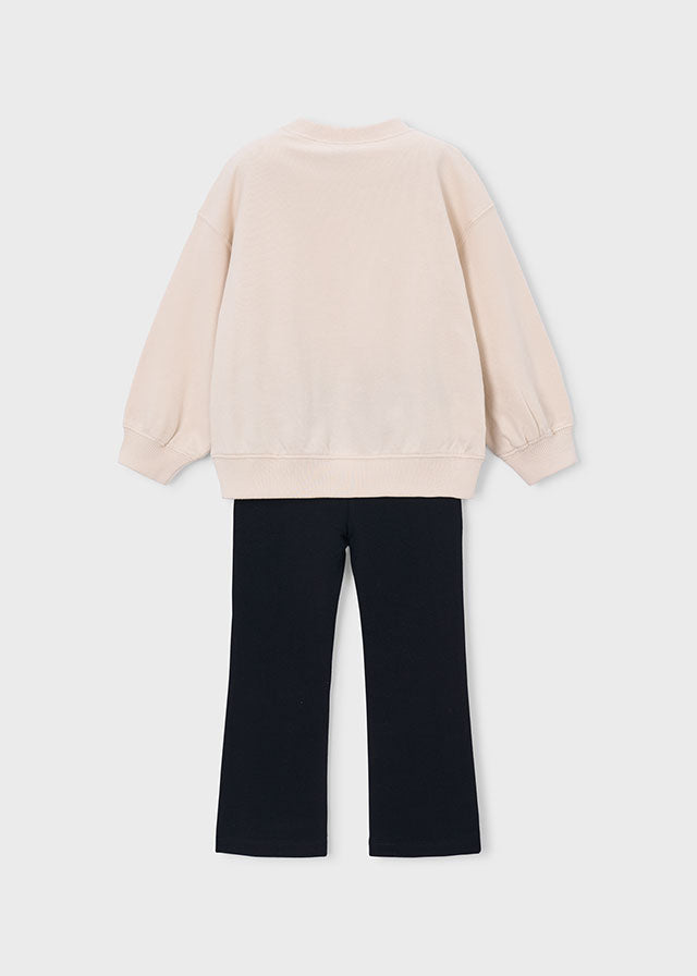 AM Kids - Completo con leggings e felpa Mayoral