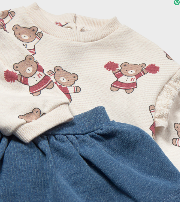 AM Kids - Completo con leggings e gonnellina