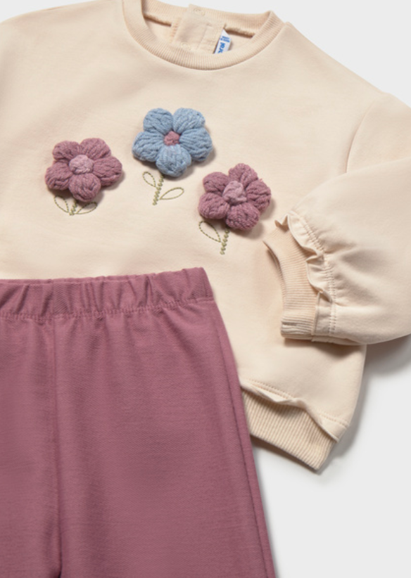AM Kids - Completo con leggings e maglioncino