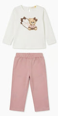 AM Kids - Completo con leggings gamba larga