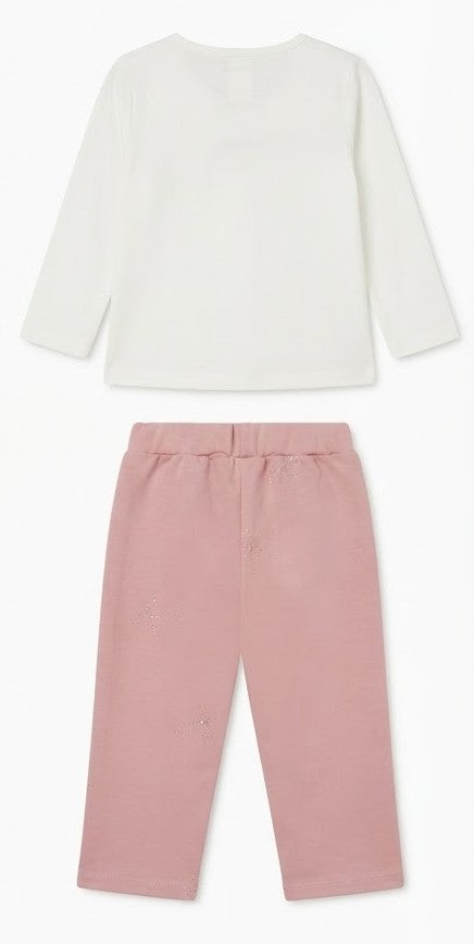 AM Kids - Completo con leggings gamba larga