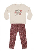 AM Kids - Completo con leggings in caldo cotone