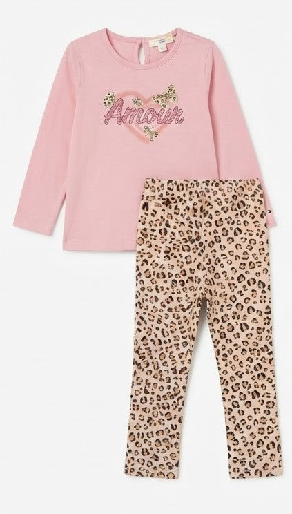 AM Kids - Completo con leggings in caldo cotone