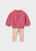 AM Kids - Completo con leggings in caldo cotone