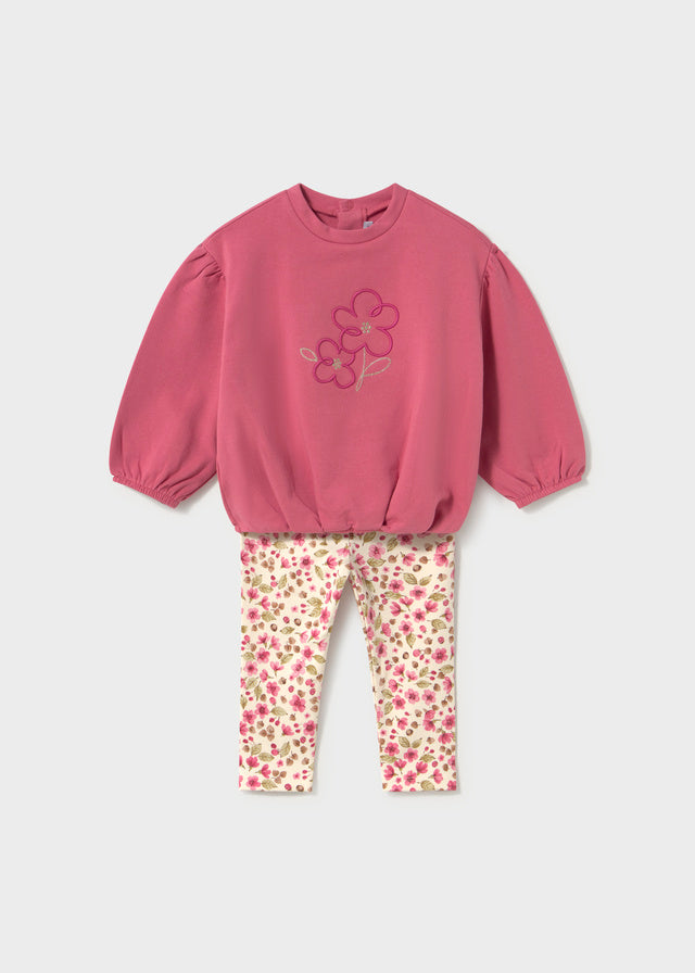 AM Kids - Completo con leggings in caldo cotone