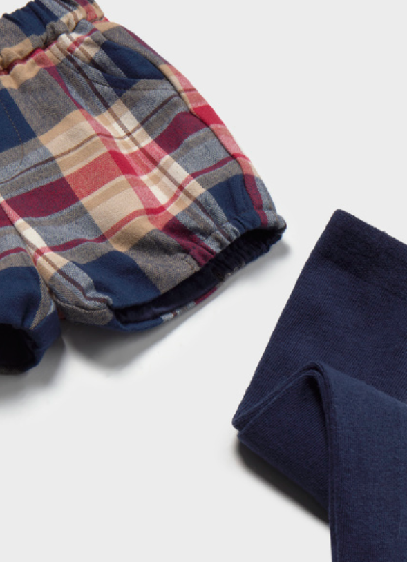 AM Kids - Completo con pantaloncino e calzamaglia