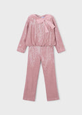AM Kids - Completo con pantalone con lustrini