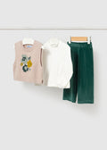 AM Kids - Completo con pantalone e gilet tricot