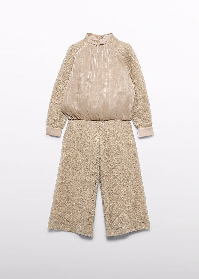AM Kids - Completo con pantalone lungo lucido