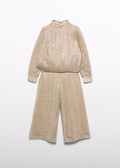 AM Kids - Completo con pantalone lungo lucido