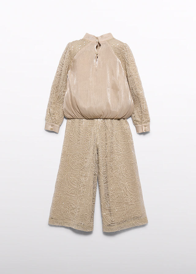 AM Kids - Completo con pantalone lungo lucido