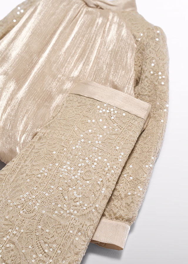 AM Kids - Completo con pantalone lungo lucido