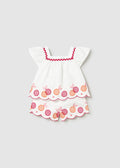 AM Kids - Completo con short con ricami mayoral