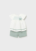AM Kids - Completo con short in lino mayoral