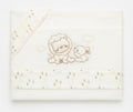 AM Kids - Completo culla con sopra,sotto e federa in cotone con animali