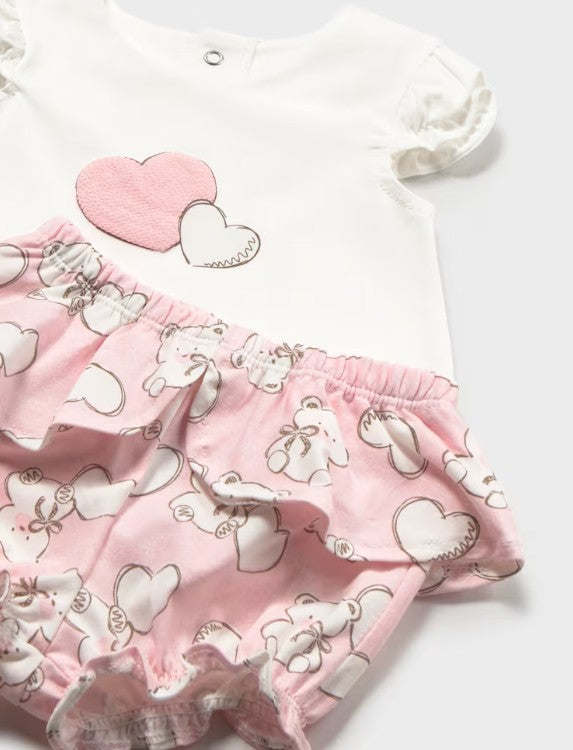 AM Kids - Completo due pezzi con cuori