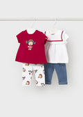 AM Kids - Completo due pezzi con leggings