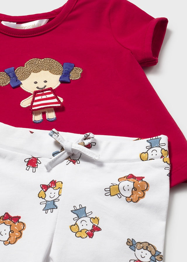 AM Kids - Completo due pezzi con leggings