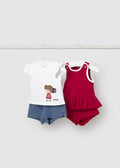 AM Kids - Completo due pezzi corto con canotta