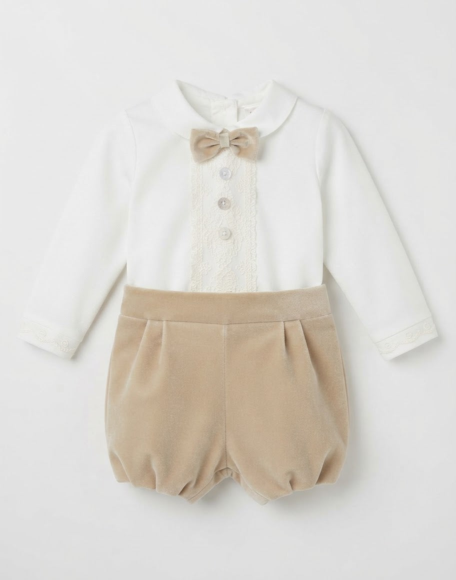 AM Kids - Completo elegante in velluto