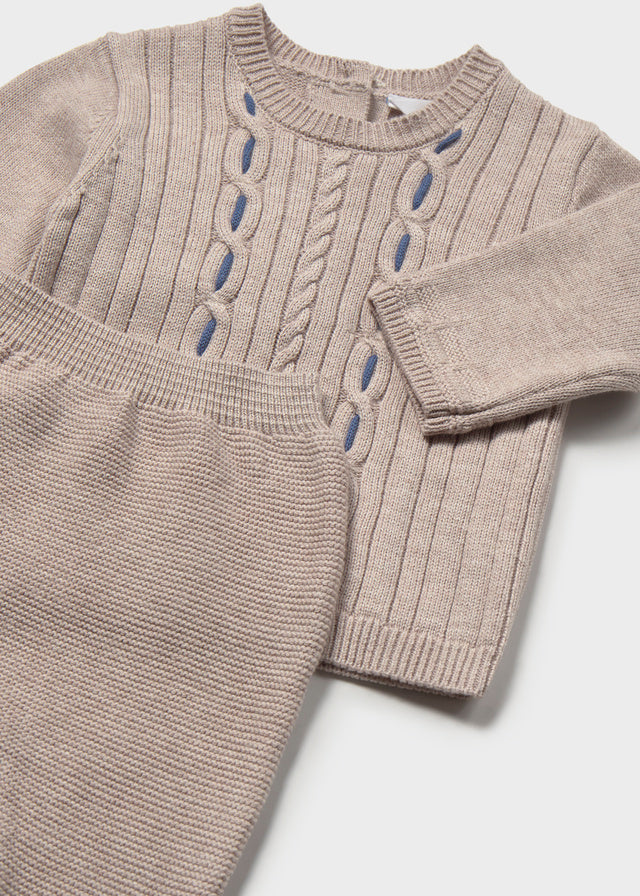 AM Kids - Completo ghettina e cappello tricot Mayoral