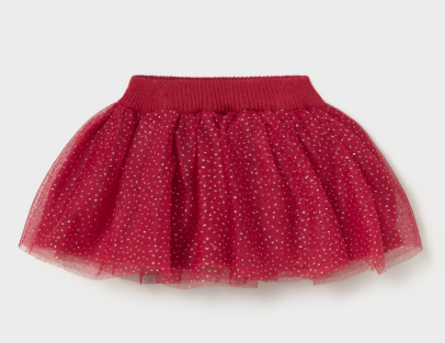 AM Kids - Completo gonna tricot e tulle