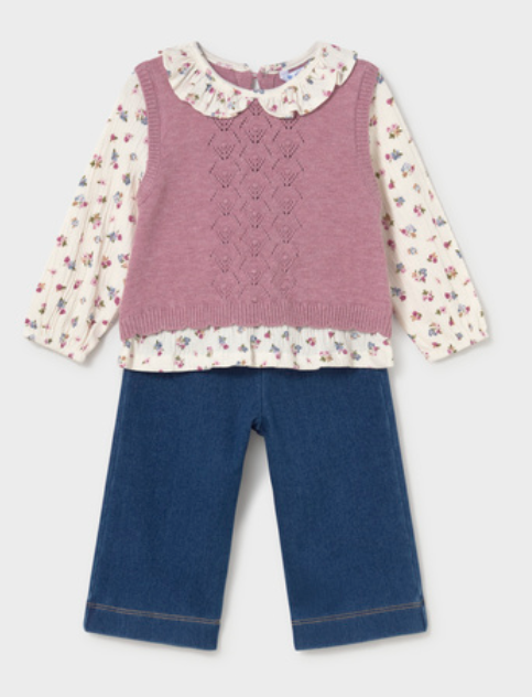 AM Kids - Completo pantalone con gilet