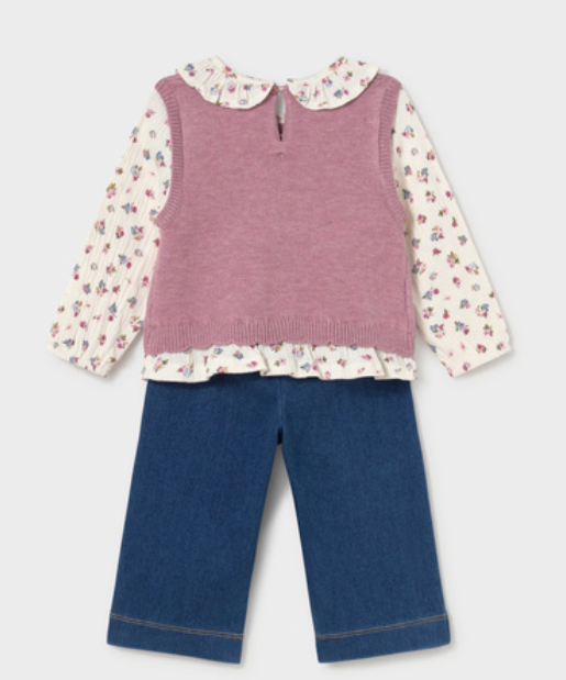 AM Kids - Completo pantalone con gilet