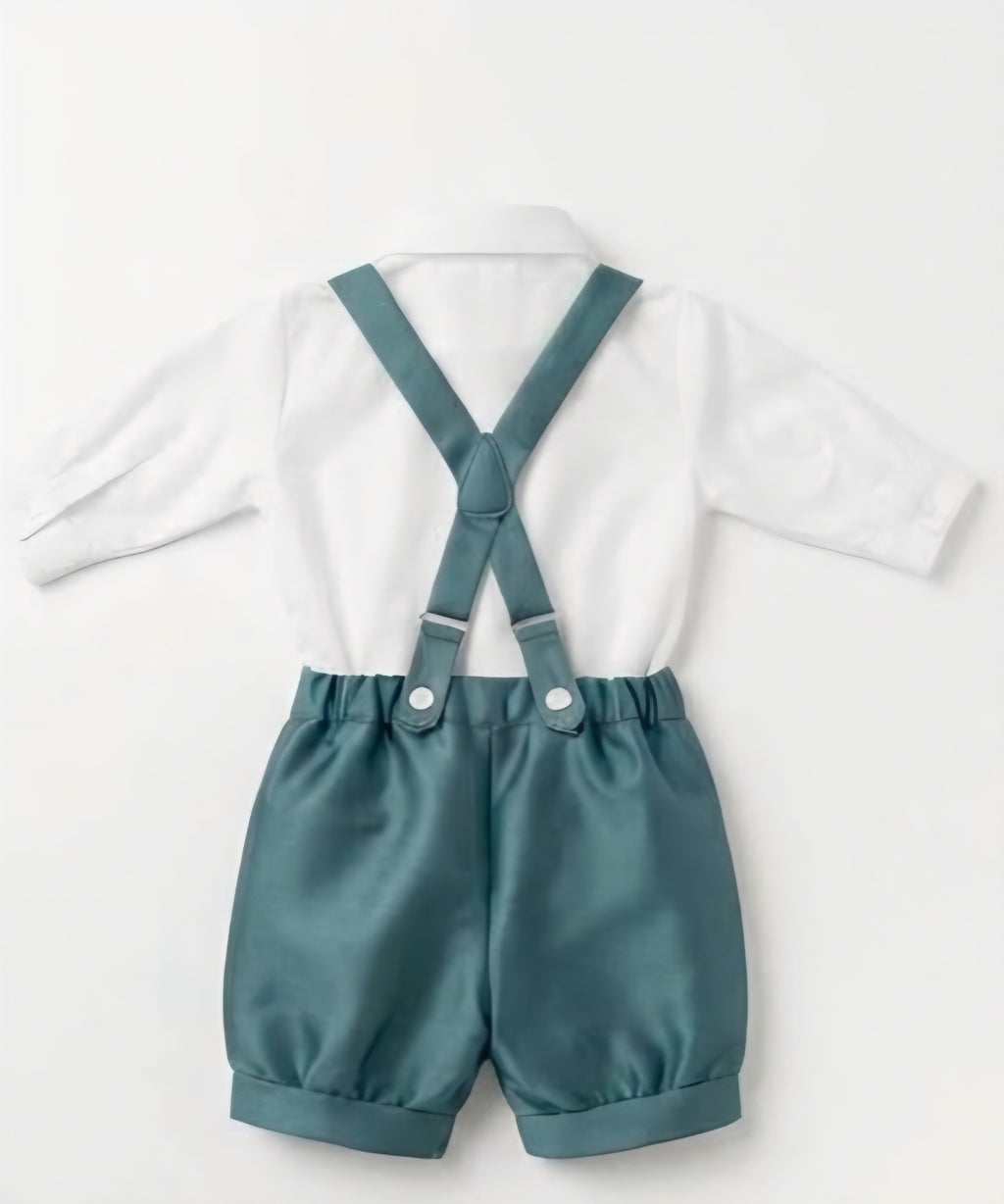 AM Kids - Completo quattro pezzi corto elegante battesimale