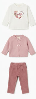 AM Kids - Completo tre pezzi in caldo cotone