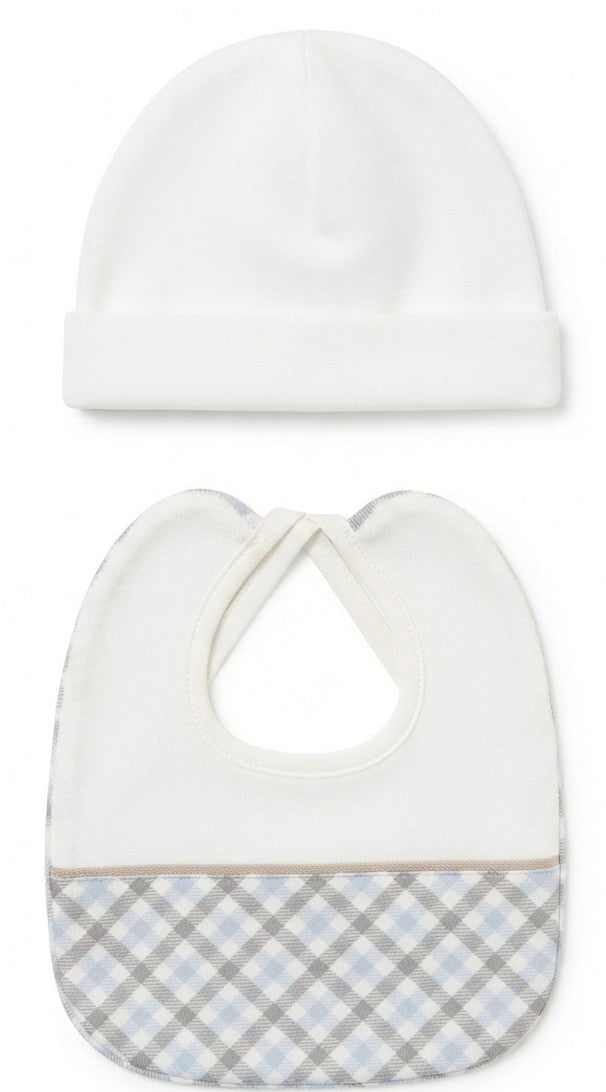 AM Kids - Coordinato bavetta e cappello in ciniglia