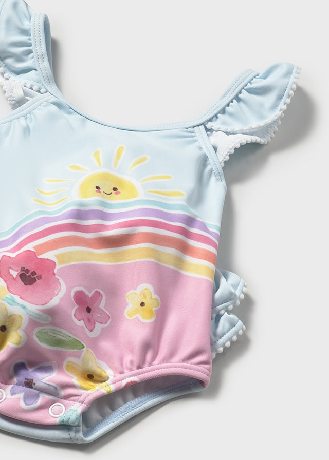 AM Kids - Costume intero e cappello con arcobaleno