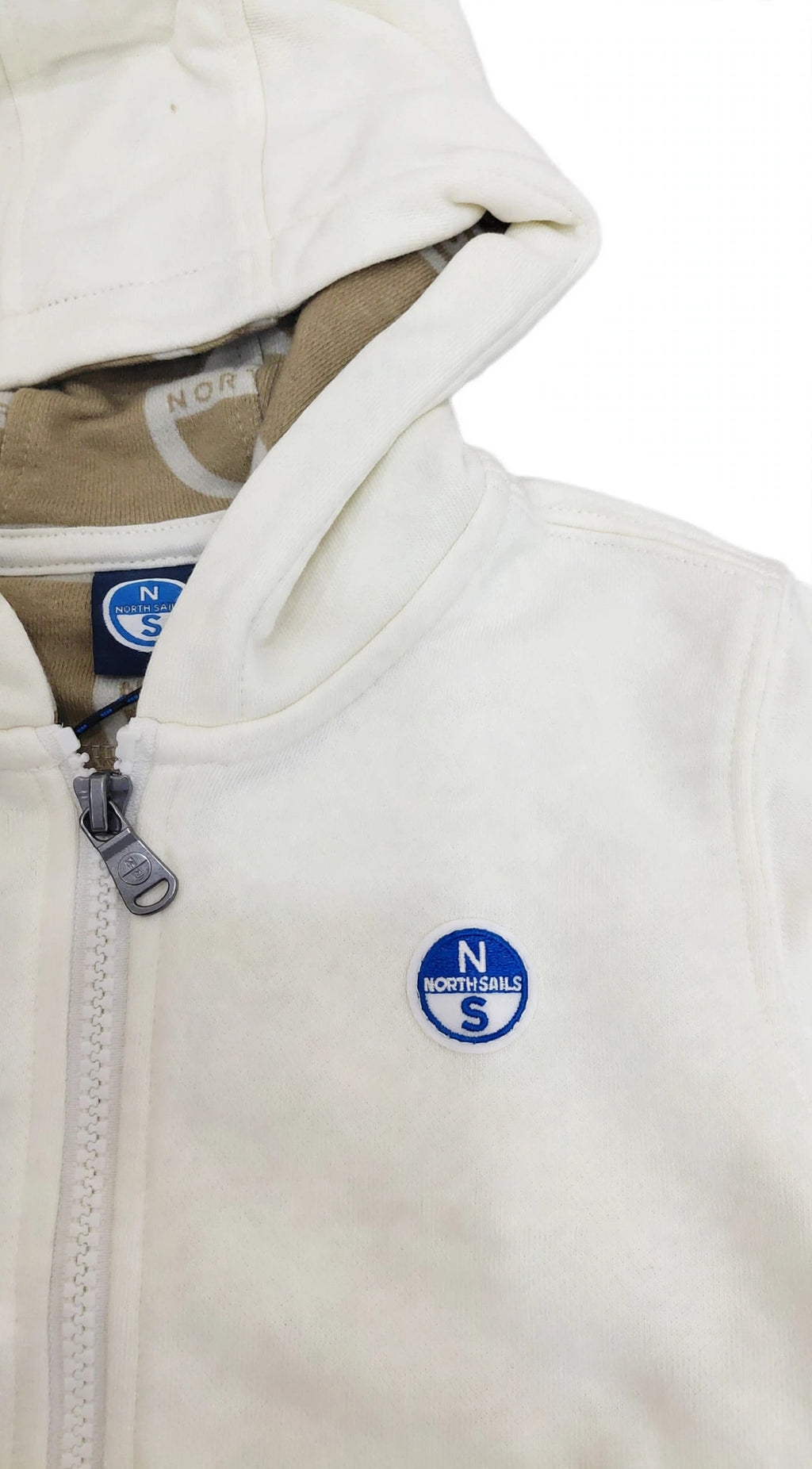 AM Kids - FELPA CON CAPPUCCIO CON ZIP