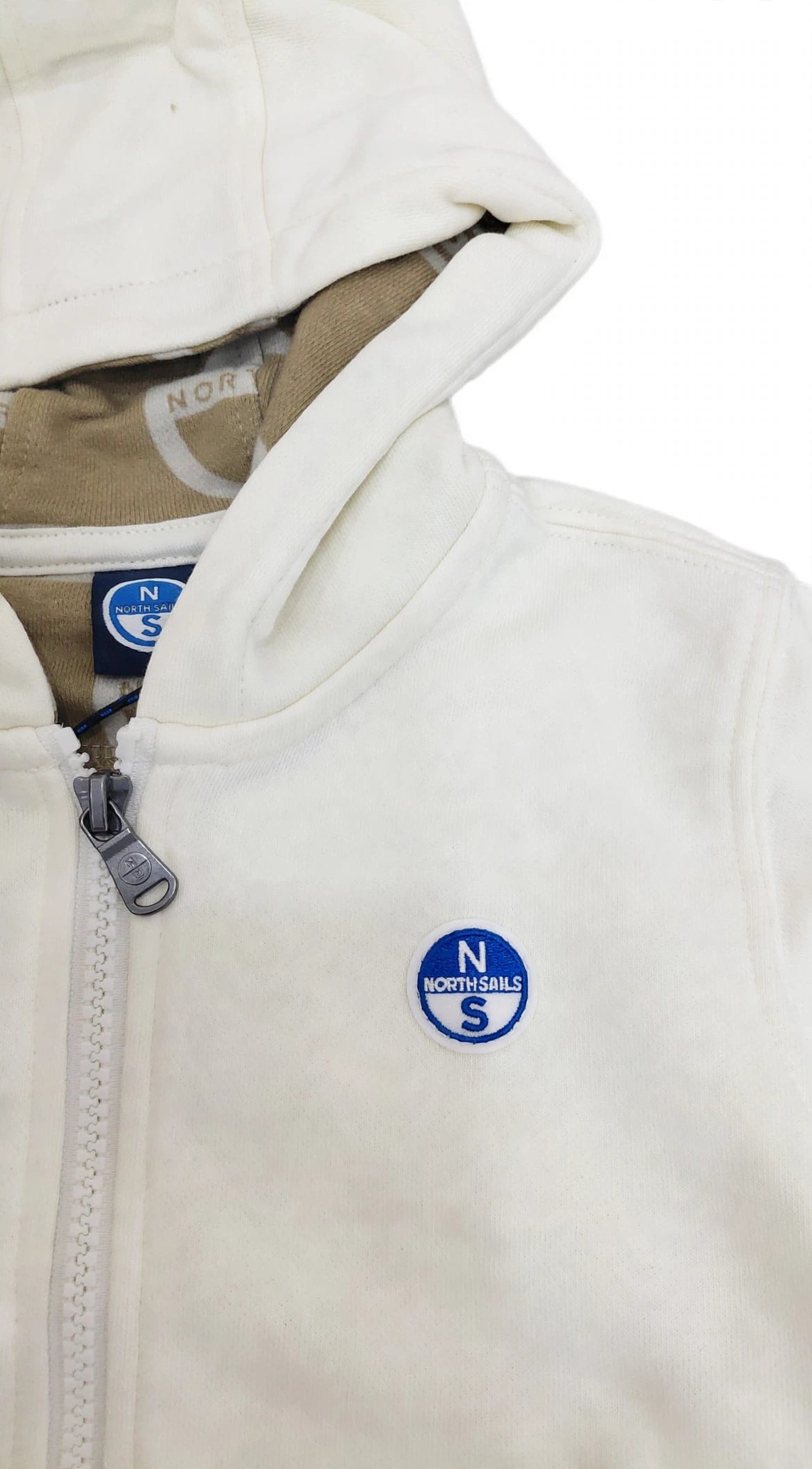 AM Kids - FELPA CON CAPPUCCIO CON ZIP
