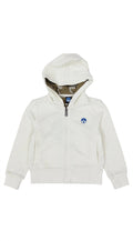 AM Kids - FELPA CON CAPPUCCIO CON ZIP