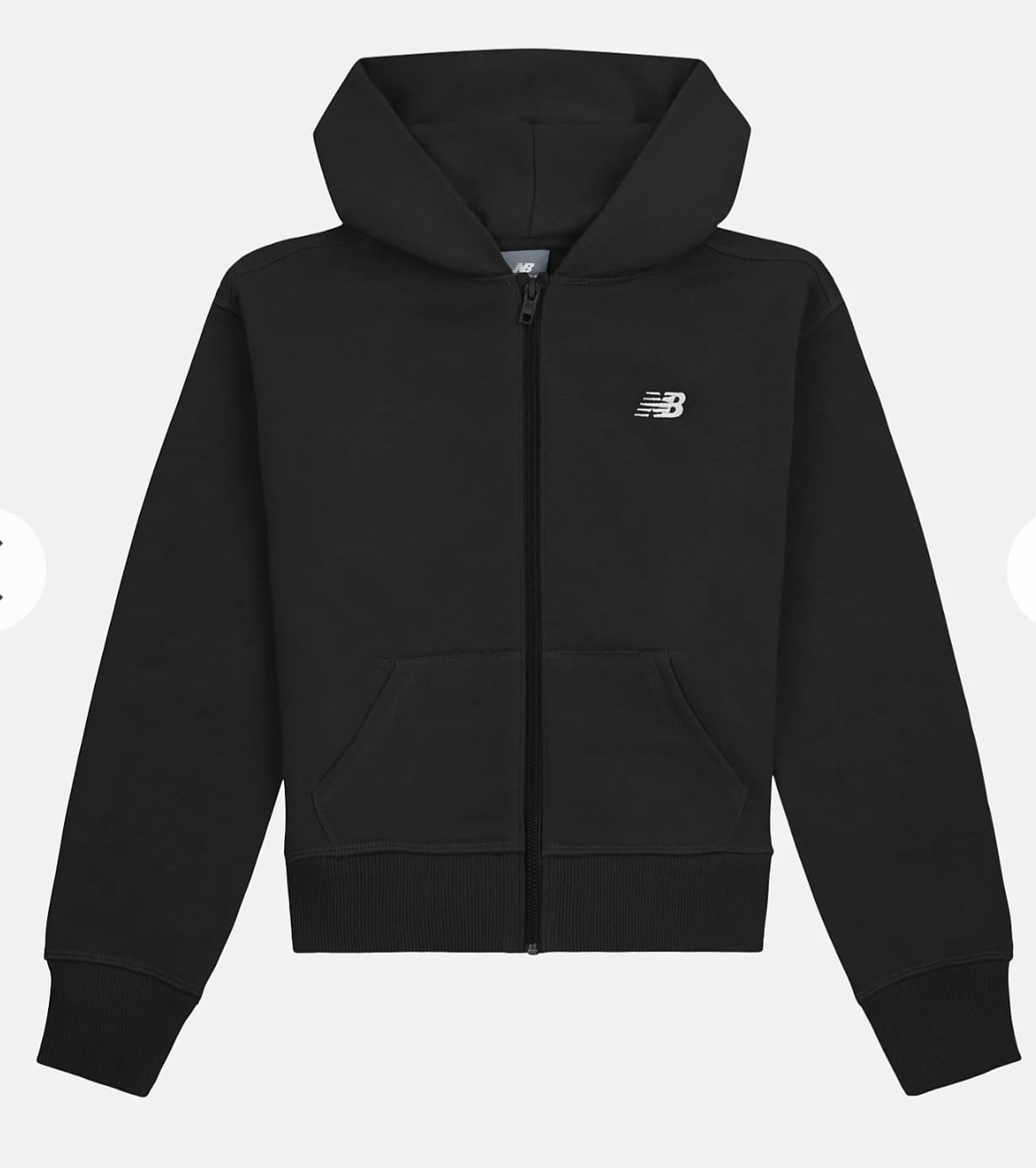 AM Kids - FELPA CON CAPPUCCIO E ZIP NEW BALANCE