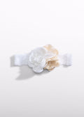 AM Kids - Fascia con fiore e merletto