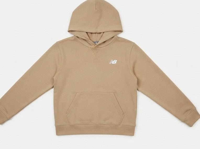 AM Kids - Felpa basica felpata con cappuccio New Balance