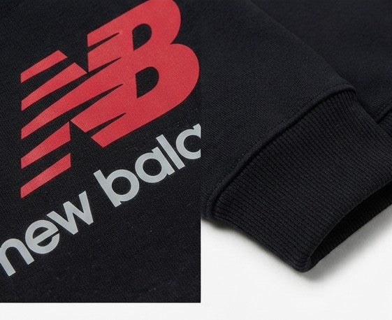 AM Kids - Felpa con cappuccio felpata New Balance