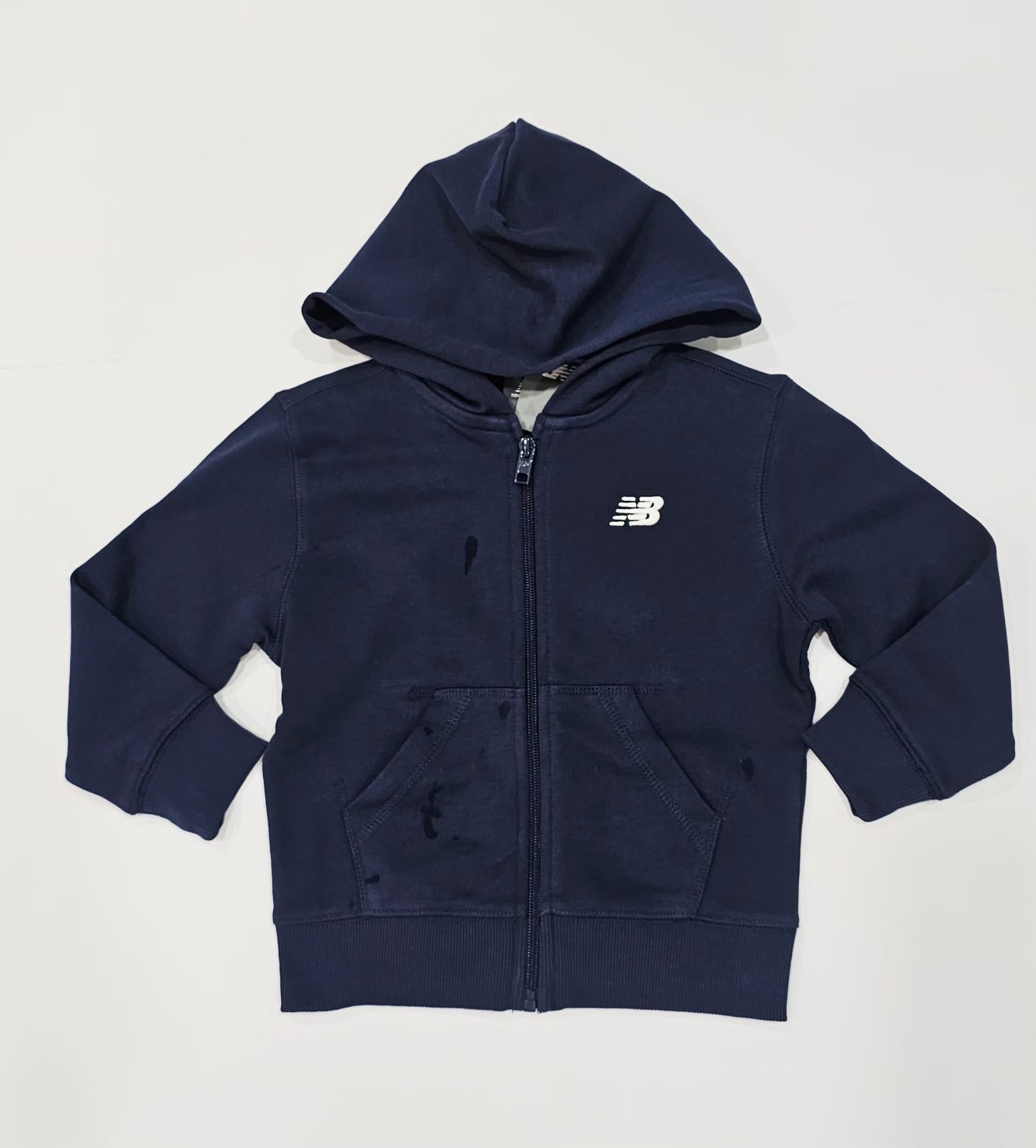 AM Kids - Felpa con zip e cappuccio New Balance