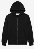 AM Kids - Felpa con zip e cappuccio garzata
