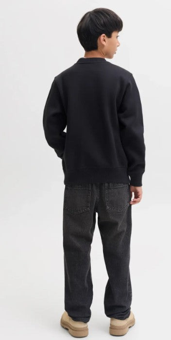 AM Kids - Felpa girocollo felpata ragazzo
