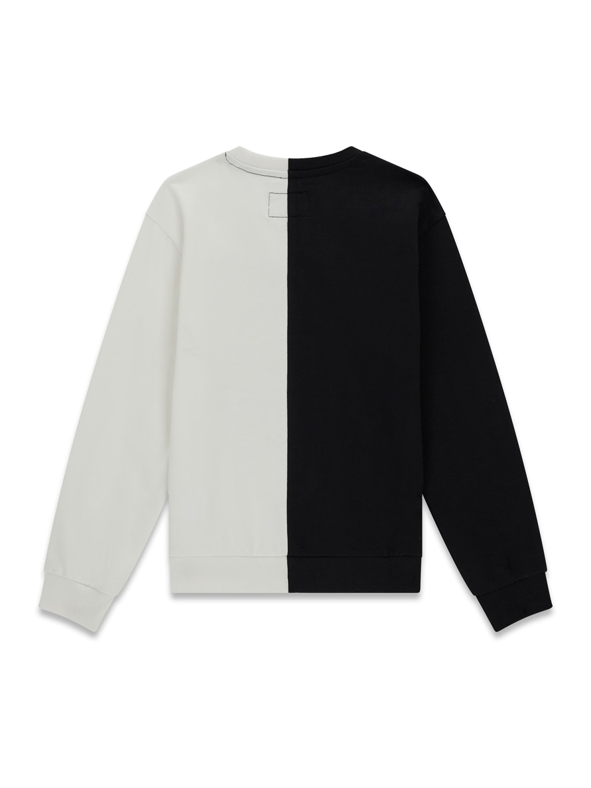AM Kids - Felpa girocollo garzata bicolore guess