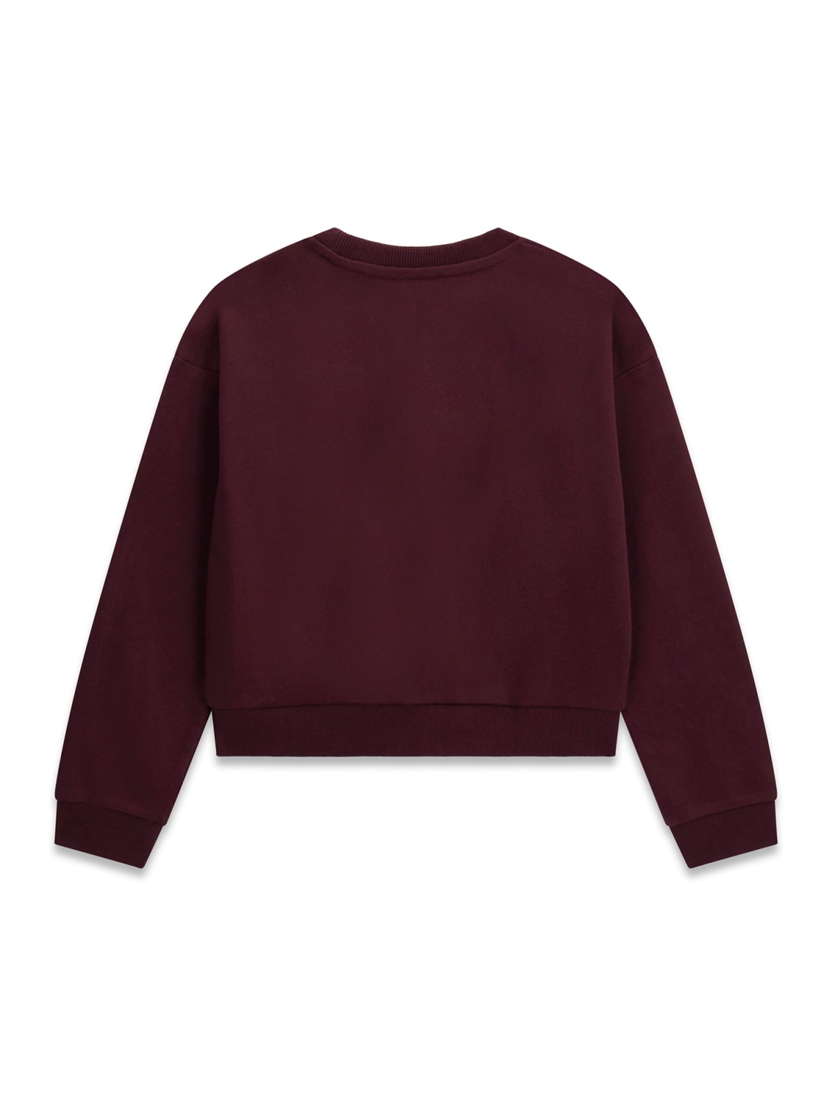 AM Kids - Felpa girocollo garzata con brillantini