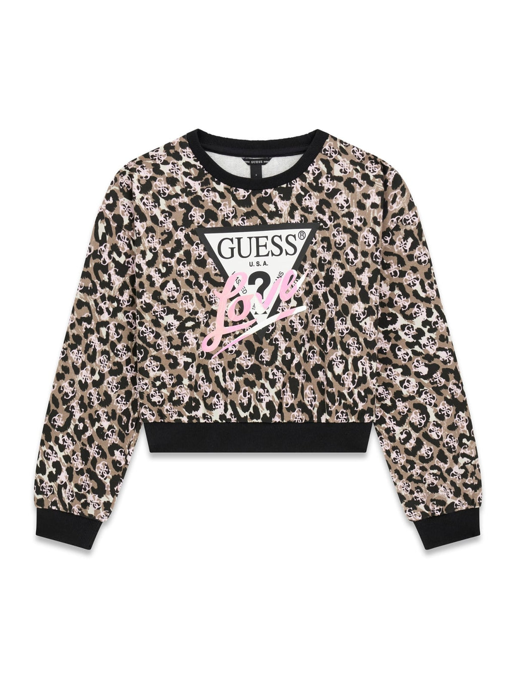 AM Kids - Felpa girocollo garzata oversize