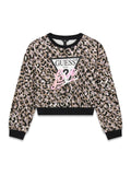 AM Kids - Felpa girocollo garzata oversize